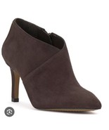 New Vince Camuto Kaparine Women&#39;s Boots Brown Suede Shooties Heeled Boot... - $49.61