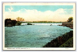 Dundee Dam Garfield New Jersey NJ UNP WB Postcard W22 - £5.47 GBP