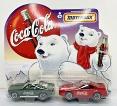 1999 Matchbox Coca-Cola  Dad’s And Son’s Ford Mustang Set Collectibles SKU U11 - $14.99