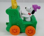 1994 McDonald&#39;s Happy Birthday Toy #12 Peanuts Snoopy Organ Train - $3.87