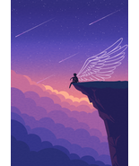 Digital Wall Art - Title: If I Had Wings - $4.49