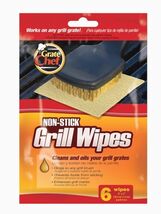 Grate Chef 6-Piece Non-Stick Grate Wipes, 4” X 3” - $9.95