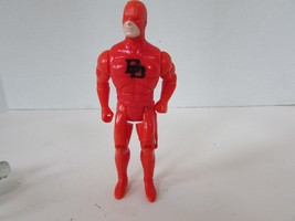 1990 Marvel Daredevil Action Toy Figure Red 4.75" - $5.89