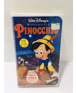NEW VHS SEALED PINOCCHIO WALT DISNEY&#39;S MASTERPIECE RARE COLGATE ADVERT 1993 - €410,29 EUR