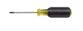 Klein Tools 603-3 3-Inch Round Shank No.1 Profilated Phillips Tip Screwdriver - $17.72