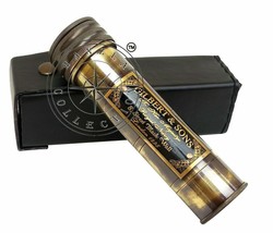 Marine Nautical Vintage Handmade Brass Kaleidoscope Gilbert &amp; Sons Brass... - €43,09 EUR