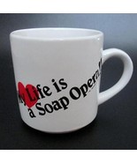Vintage My Life Is A Soap Opera Mug Imports Inc Coffee Cup - £14.06 GBP