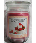 Ashland Scented Candle NEW 17 oz Large Jar Single Wick Spring STRAWBERRY... - $29.47