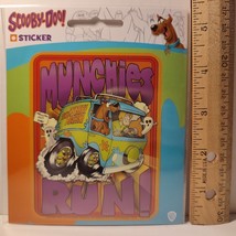 Scooby Doo And Shaggy Munchies Run Big Large Sticker Official Cartoon Decal - $6.89