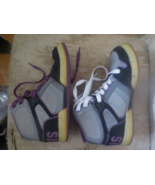 Osiris NYC 83 SLM ULT Girls Sneakers Skater Shoes Womens Size 8 Gray Purple - £29.35 GBP