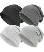 Cotton Slouchy Beanie Hat for Men/Women, Lightweight Oversize Large Thin - $24.94