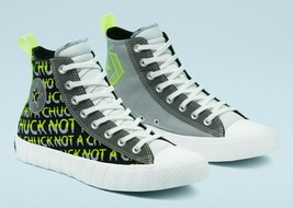 Converse Chuck Taylor Hi-Vis UNT1TL3D Hi Top Shoes, 169675C Multi Sizes Black/As - £71.64 GBP