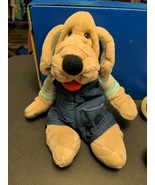 vintage Ganz Bros. 16&quot; Wrinkles dog blood hound puppet EXC. condition - $739.80 MXN