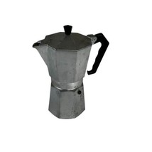 Stovetop Espresso Kettle Metal Aluminum Teapot Coffee Pitcher Made in Italy - $23.36