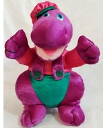 Vtg Dan Dee Bootleg Barney Knockoff Velvet Mr Leather Bar Plush Purple D... - €40,10 EUR