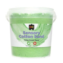 EC Sensory Cotton Sand 700g - Green - £28.14 GBP