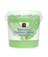 EC Sensory Cotton Sand 700g - Green - £27.95 GBP