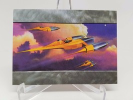 1998 Star Wars Collector Promo Card SW5 Naboo Star Fighter - $4.94