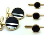 Men&#39;s Cufflinks Base Metal Gold Plated 206632 - $29.00