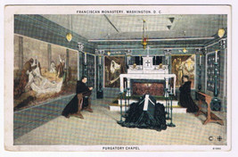 Postcard Franciscan Monastery Washington DC Purgatory Chapel - $3.95