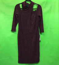 Rachel Rachel Roy Women’s Metallic Halter Bodycon Dress Size XL $139 - £43.45 GBP