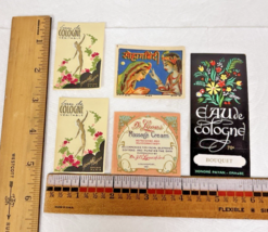 Antique Late 1800-1920&#39;s French Plus Pefume &amp; Soap Original Labels Flora... - $267.66 MXN