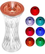 KME Crystal Table Lamp Humidifier, Cool Mist, 7 Colors LED Night Light, ... - $19.99