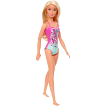 Barbie Doll Blonde Wearing Swimsuit 3+ - £11.44 GBP