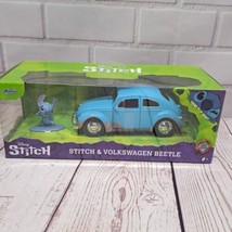 Jada Toys Hollywood Rides: Disney Lilo & Stitch & 1959 Classic Volkswagen Beetle - $14.50