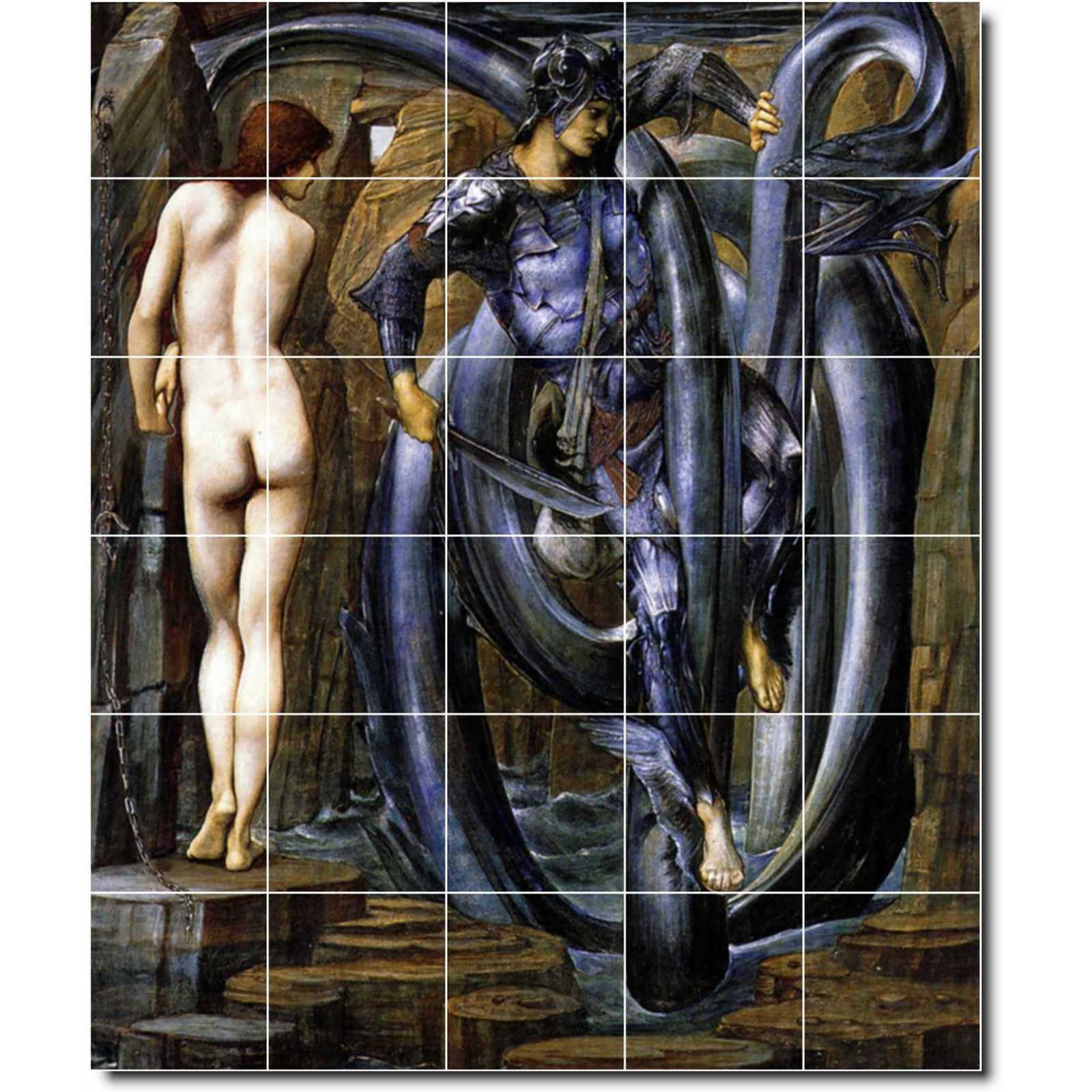 Burne jones edward the perseus series the doom fulfilled 1884 85