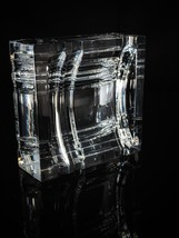 Baccarat Crystal Square Ashtray - £295.09 GBP