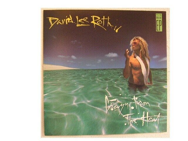 David Lee Roth Crazy poster Flat Van Halen - $28.66