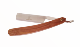 Sword Edge pure solid shesham wood straight razor, Stainless steel blade... - $18.72