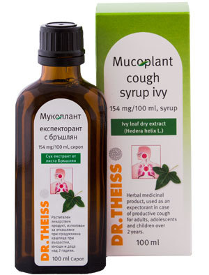 Primary image for Dr Theiss Mucoplant cough syrup expectorant with ivy 100 ml Sore Throat