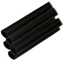 Ancor Adhesive Lined Heat Shrink Tubing (ALT) - 1/2&quot; x 12&quot; - 5-Pack - Black - £25.48 GBP