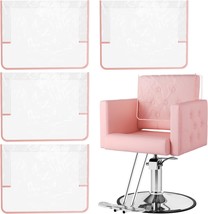 4 Pcs Salon Chair Cover, Clear Barber Salon Chair Back Covers, Plastic, ... - $794.80 MXN