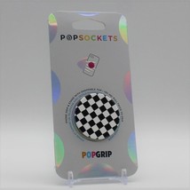 POPSOCKETS POPGRIP Phone Grip &amp; Stand Checkers Black &amp; White Brand New F... - £7.60 GBP