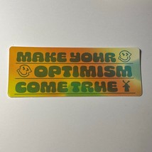 Dutch Bros Sticker January 2022 Make your Optimism Come True - £3.86 GBP