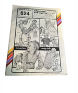 VTG Stretch Sew Infant Doll Layette Ann Person Pattern 824 Preemie - 24 ... - $9.84 CAD