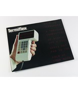 Vintage 1976 Termiflex Handheld Terminal Sales Brochure Catalog - £10.61 GBP