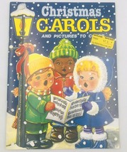 Vintage 1976 Christmas Carols Song Book &amp; Coloring Book USA Resource Publishers  - £13.07 GBP