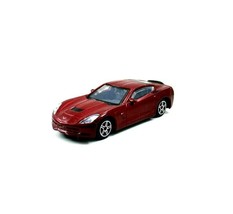 Corvette Stingray Year 2014 Red Burago 1:43 Diecast Car Collector&#39;s Model - £28.11 GBP