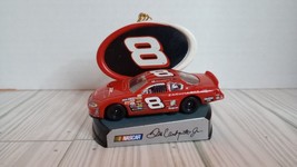 TREVCO NASCAR #8 DALE EARNHARDT RACE CAR ON SIGNED BASE COLLECTIBLE ORNA... - £7.90 GBP
