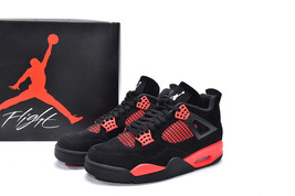 Air Jordan 4 Retro Red Thunder CT8527-016 Basketball Shoes - £247.63 GBP