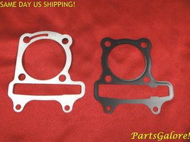 Head &amp; Base Gasket Set, GY6 52.4mm 125 150, Chinese Scooter ATV Buggy - £4.73 GBP