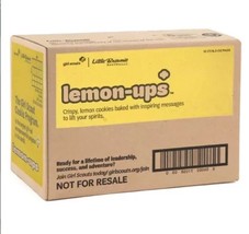 2025 Girl Scout Cookies Lemon Ups (1 Case/12 Packs) - $1,479.42 MXN