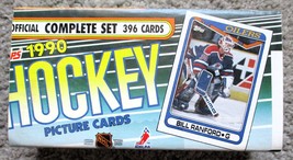 1990 Topps Hockey (Nhl) Official Complete Factory Set - 396 Picture Cards - $17.99