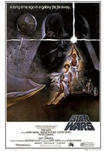Star Wars Poster Episodio 4 un Nuovo Hope Film Cover - £7.03 GBP