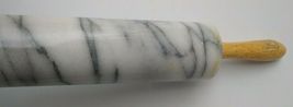 HiMark Marble Rolling Pin With Wooden Handles Heavy 18" image 6