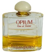 YVES SAINT LAURENT OPIUM Eau de Toilette TO 1890 7.5ml APPROX. 45% FULL - $31.17 CAD